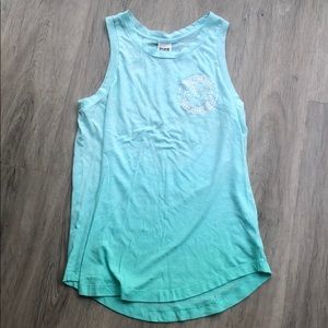 Blue Sleeveless tank